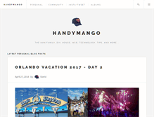 Tablet Screenshot of handymango.com
